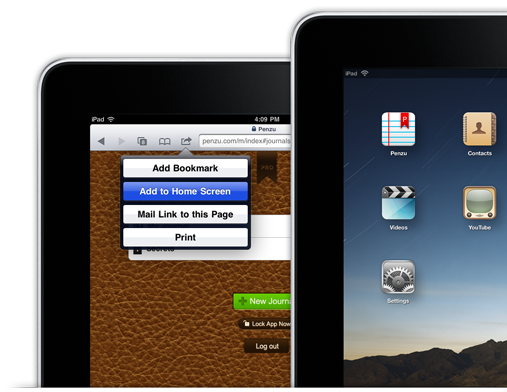 iPad Home Screen